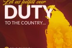 Let Us Fulfill Our Duty to The Country... : a